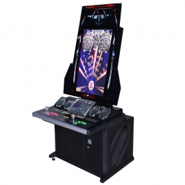 Lightning IV electronic fighting game machine