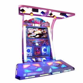 Dance Super Station arcade dance game machine