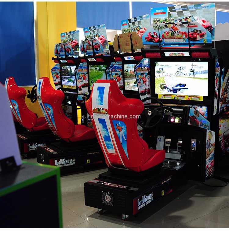 Indoor Video Dynamic Car Arcade Game Machine Driving Racing