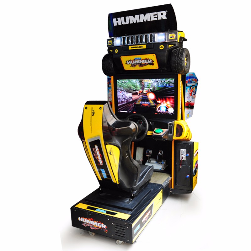 Hummer racing: electric simulator arcade coin operated racing game machine