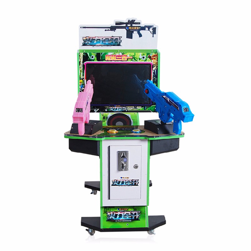 Full power open shooting simulator gun shooting video arcade game ...