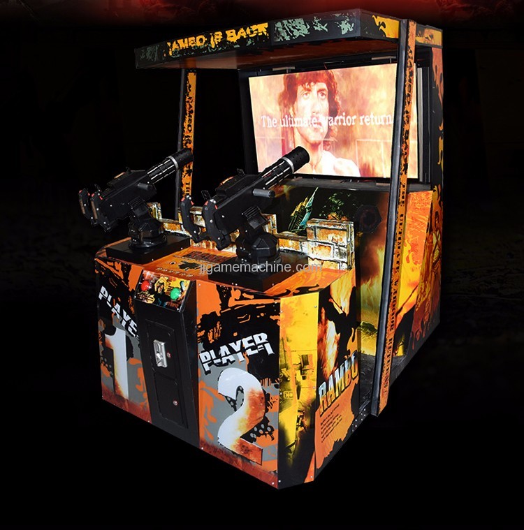 Stallone II simulate arcade shooting game machine