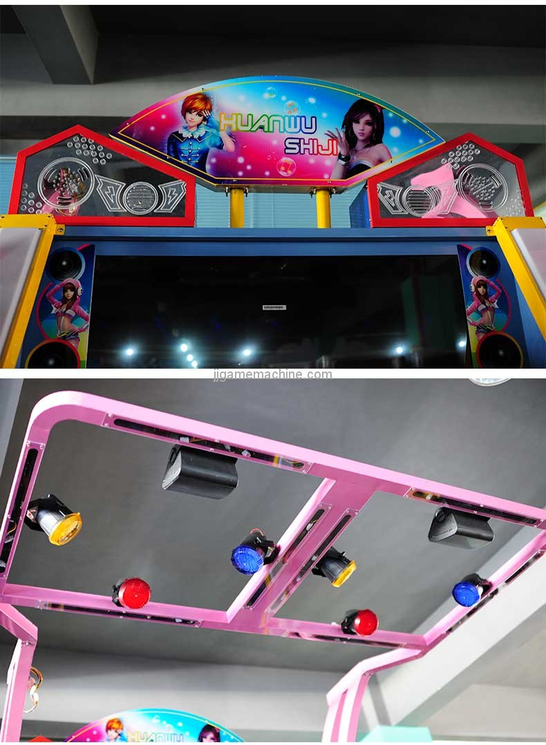 Dance Super Station arcade dance game machine details