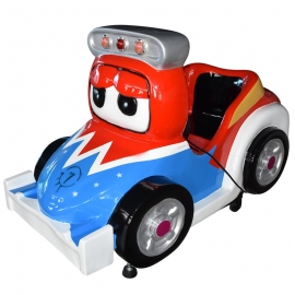 F1 racing car kiddie ride game machine