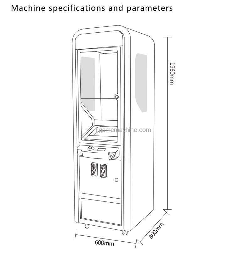 Machine specifications and parameters