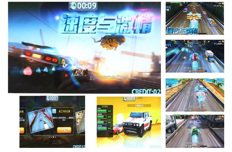 Need for Speed kids video racing game machine