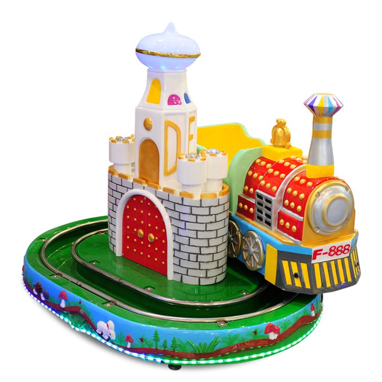 Castle mini Train simulation track kiddie ride