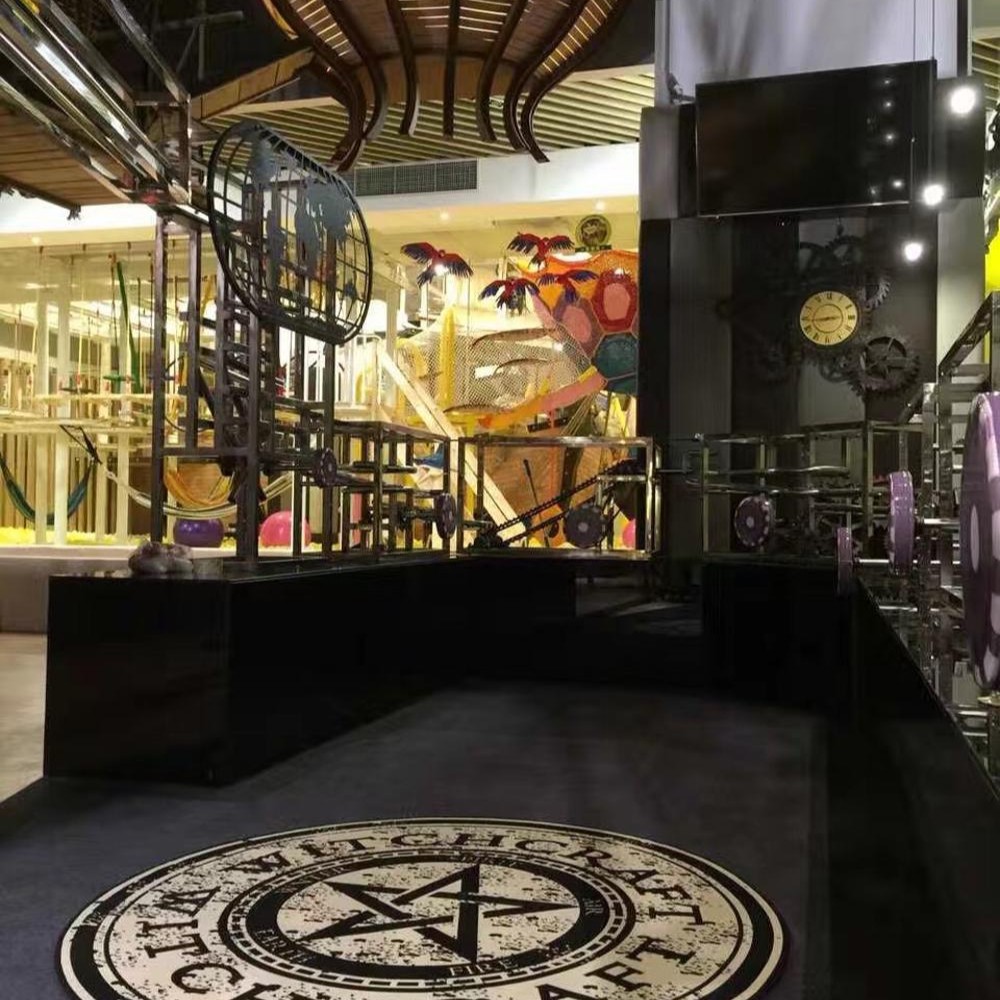 customized Naughty castle Machinarium kids indoor playground equipment