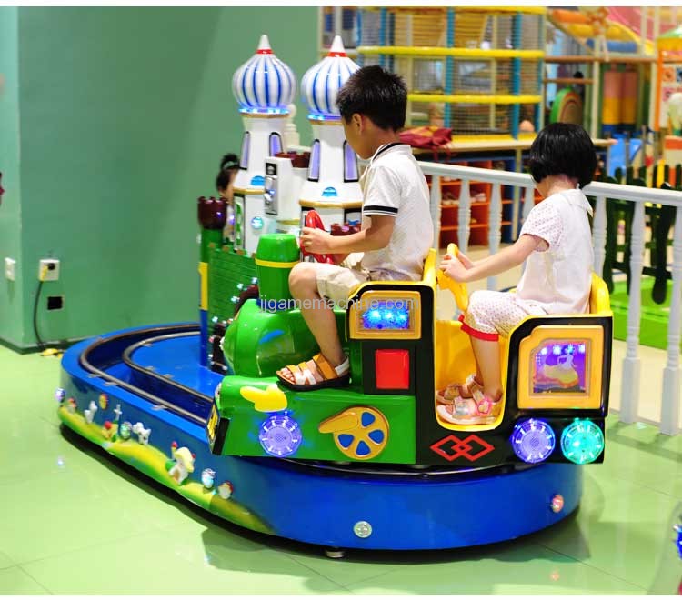 Castle Train simulation track kiddie ride