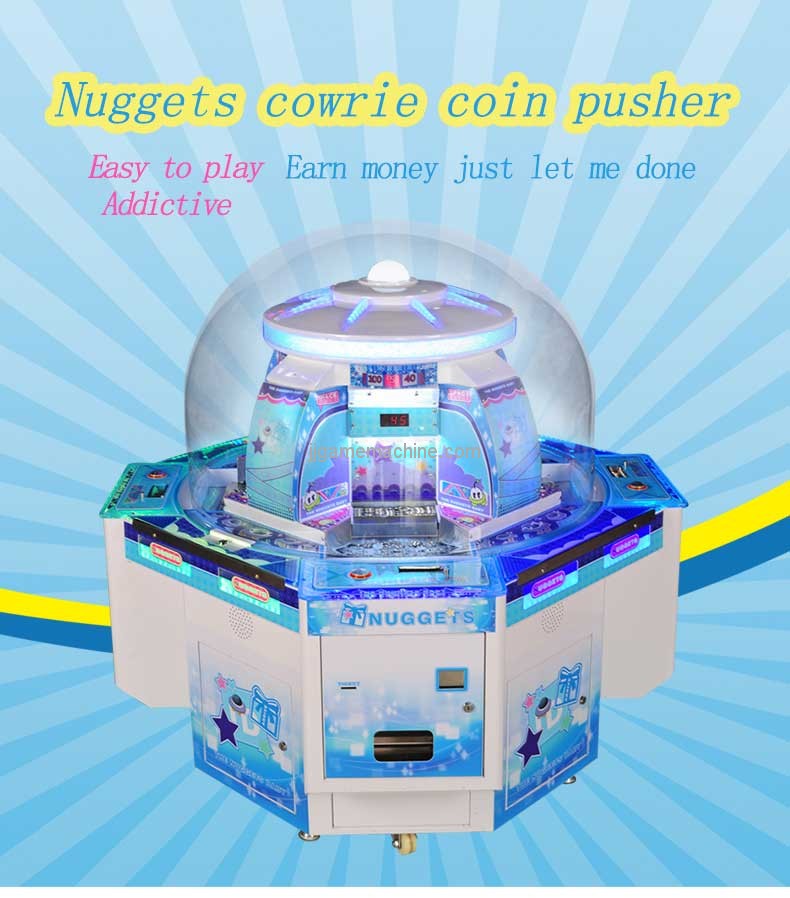 Nuggets cowrie coin pusher