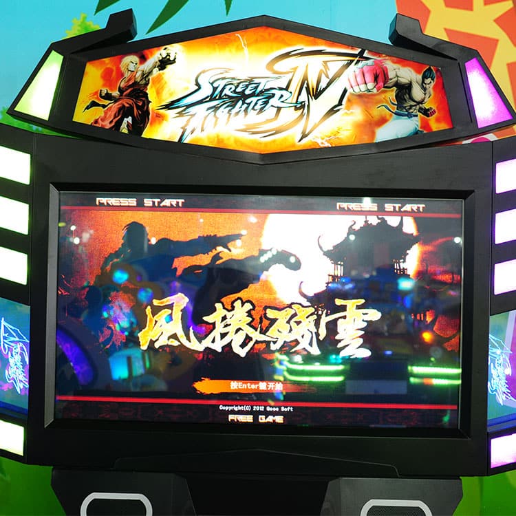 Wind and cloud:2 players fighting arcade games