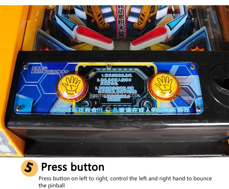 2018 newest product indoor arcade machine push ball coin-operated pinball machine