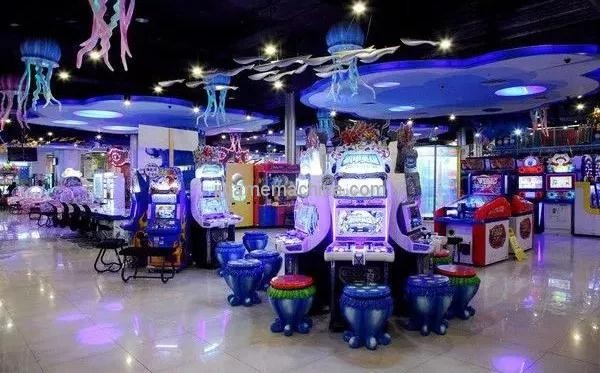 Those "good" electric games center, their machines, are all bought like this.