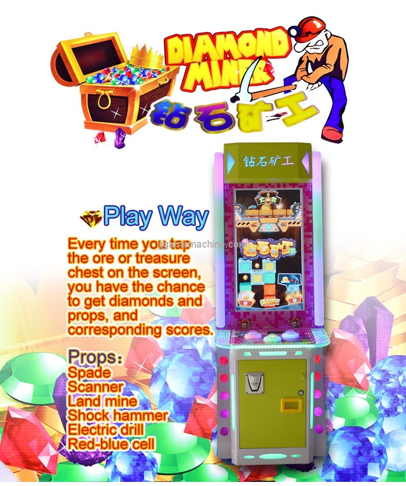 New arrival arcade game machine capsule or lottery ticket machine for sale