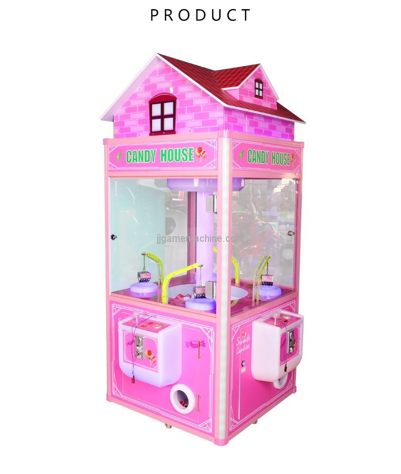 Kids Amusement equipment coin operated kids gift claw crane vending machines for sale