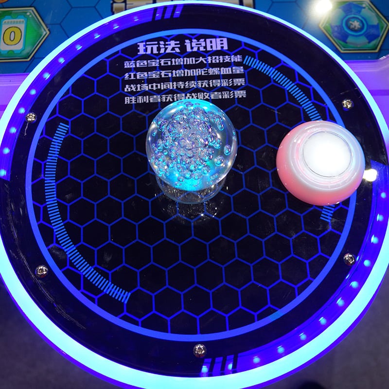 Battle gyroscope arcade air hockey table game machine