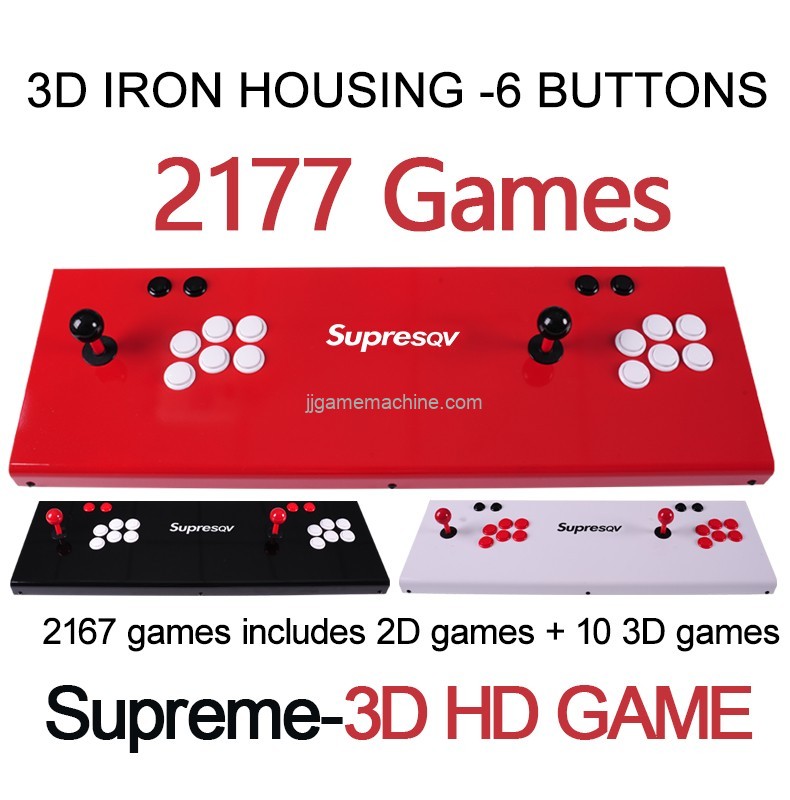 ACRYLIC housing 3D games and 2D games 1500/2700 games in game console