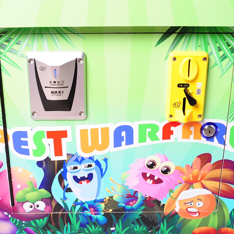 Pest Warfare kids ball shooting game machine