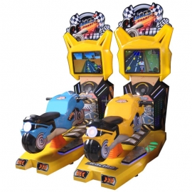 Crazy motor Video Racing Machine