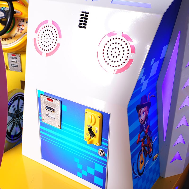 Single Bike Man Kids Racing Machine