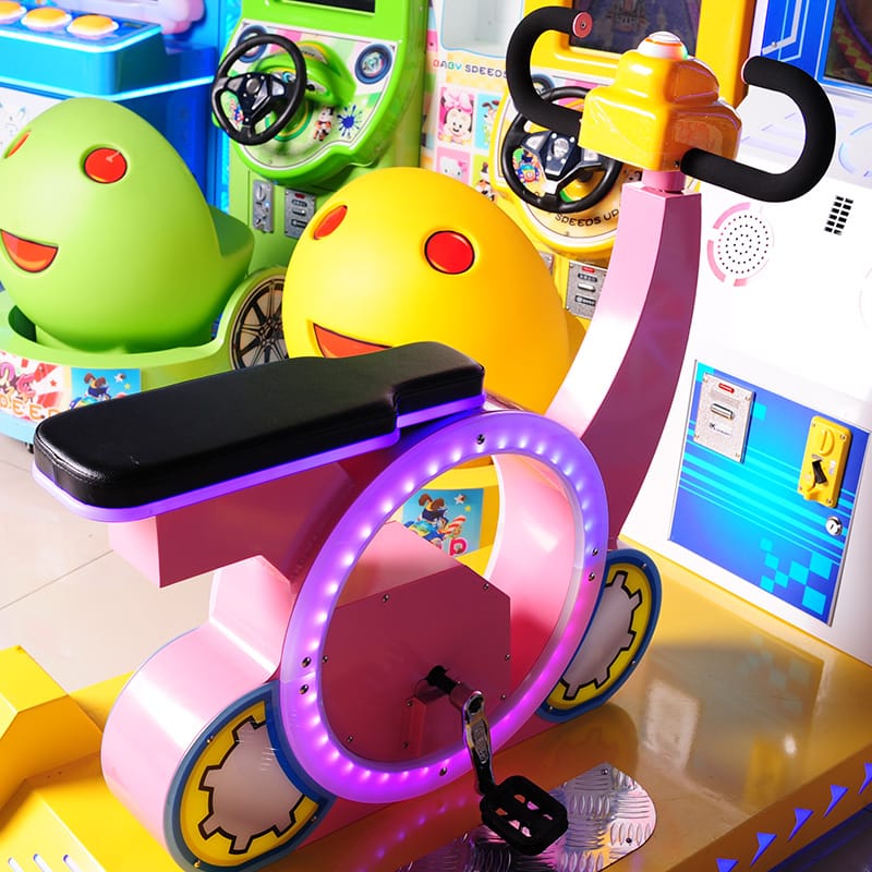 Single Bike Man Kids Racing Machine
