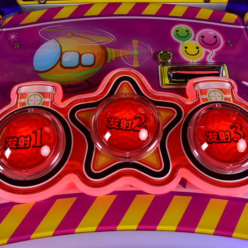 Crazy Toy 3 Players Redemption Game Machine