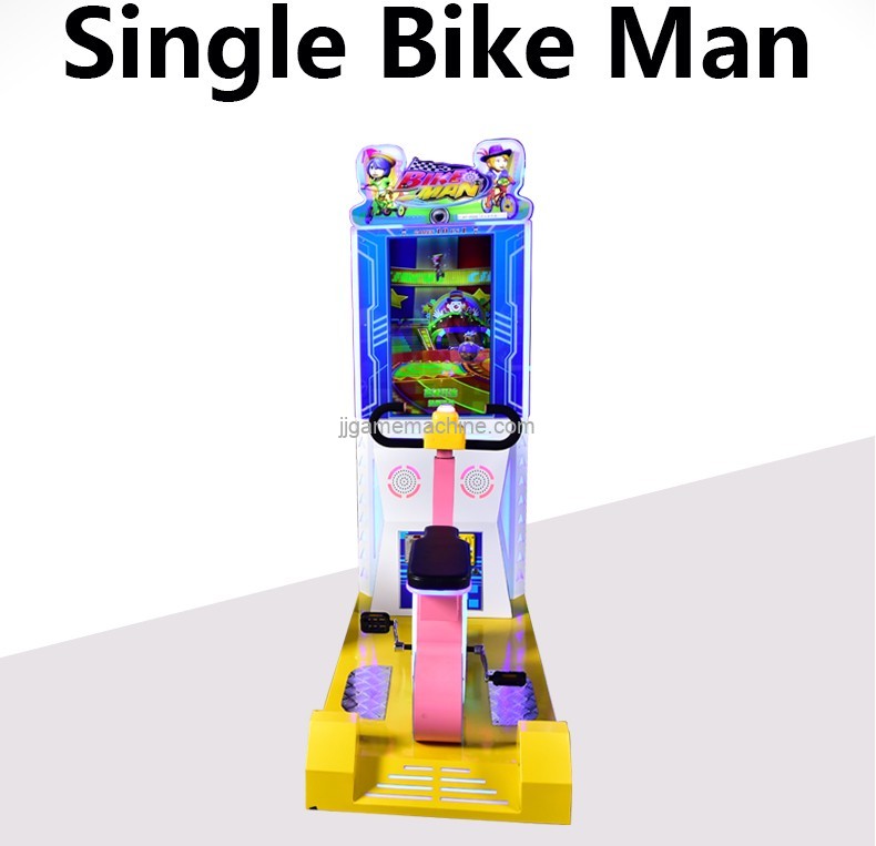 Hot sale style single bike racing generation co-operated kiddie rides