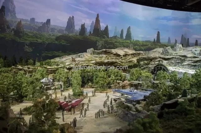 The Disney Star Wars theme park is about to open, and the immersive experience is once again eye-catching