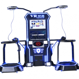 VR Double Player battle game machine
