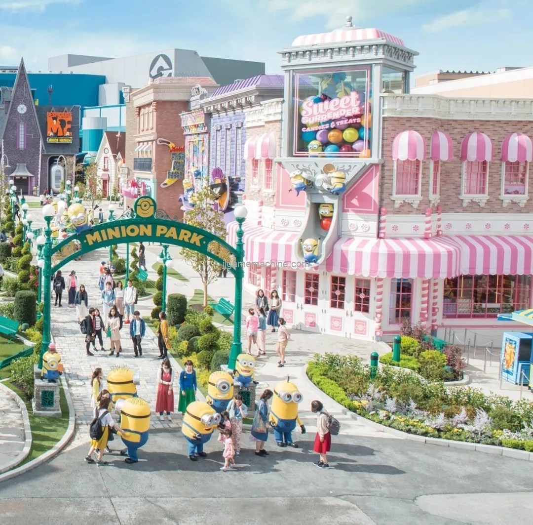World-class amusement parks will add new members: China's first Universal Studios, Miyazaki's Ghibli Theme Park