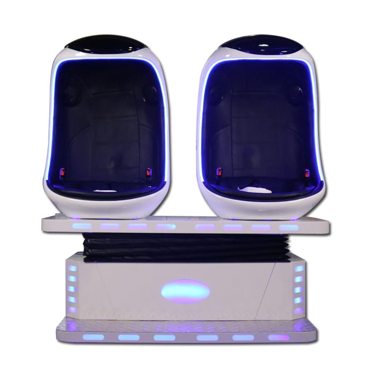 9D VR Egg chairs 2 players game machine-Guangzhou SQV Amusement