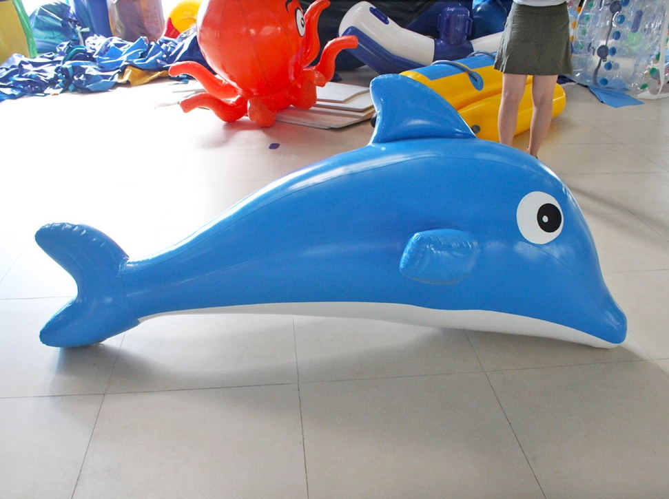 inflatable dolphin