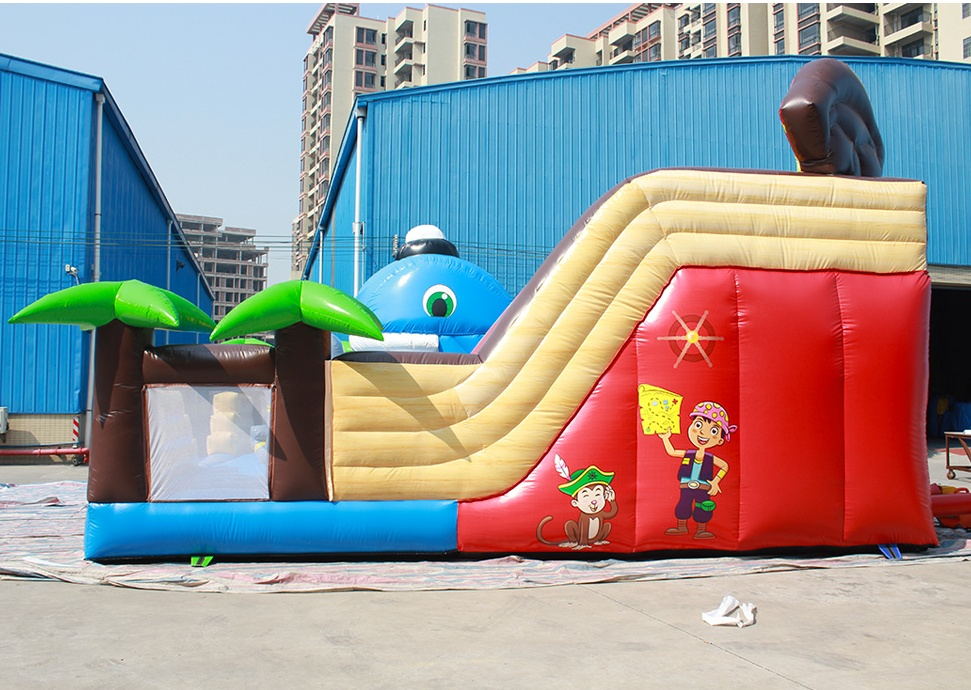 Blue Whale Inflatable Jumping Castle