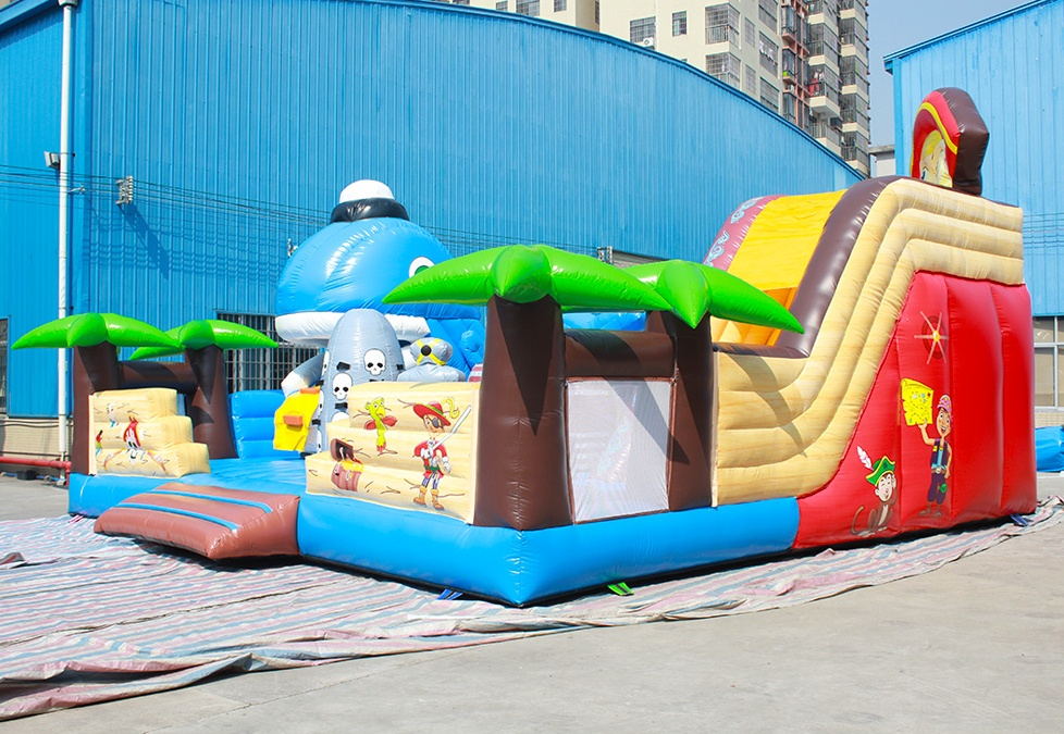 Blue Whale Inflatable Jumping Castle