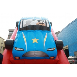 Inflatable racing castle