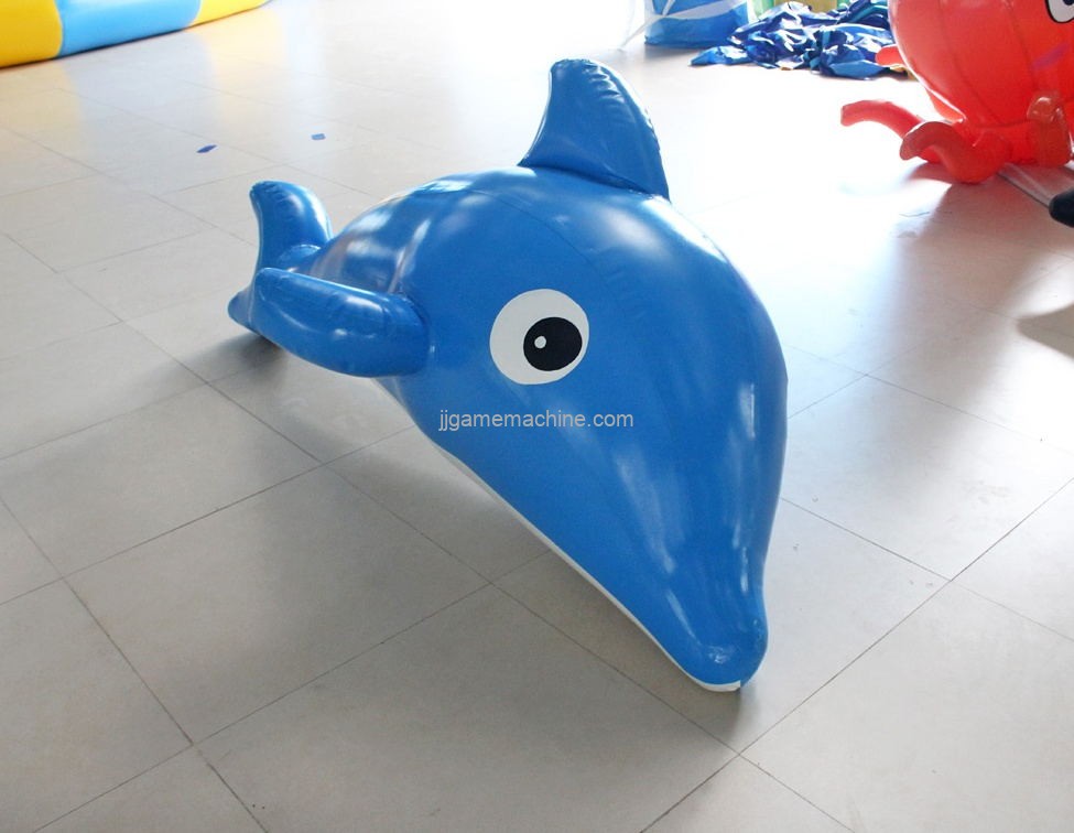 inflatable floating dolphin for pool