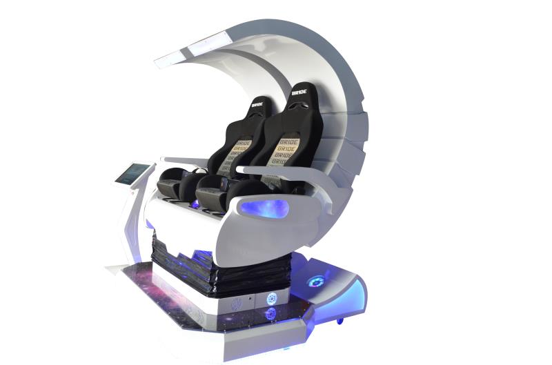 Godzilla VR rotating chairs