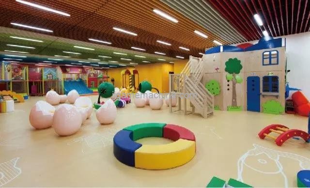 The outstanding design of the children's area will make the family love shopping