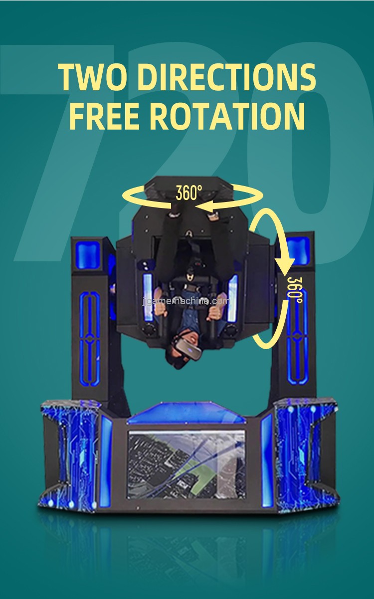 Super pendulum VR simulator game machine Virtual Reality arcade games flight simulator chair