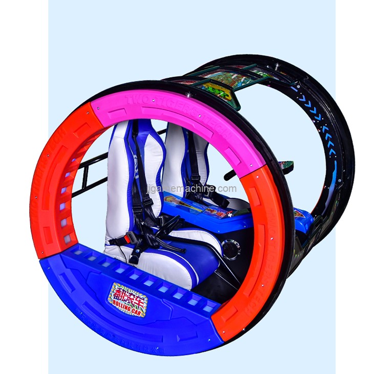 2018 new arrival amusement park ride upside down and 360 degree all-round rotating le bar car ride