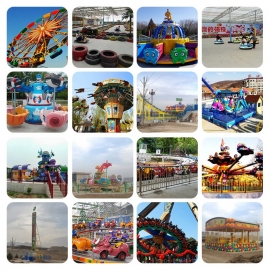 sqv large outdoor carousel amusement equipment scenic area roller coaster children's Park playground facilities