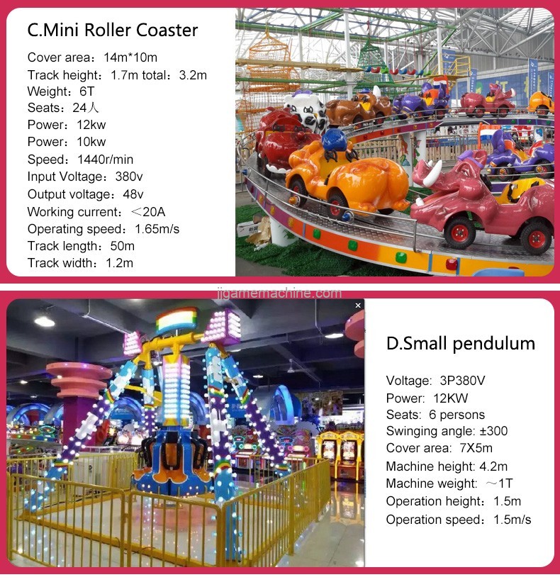 c.mini roller coaster