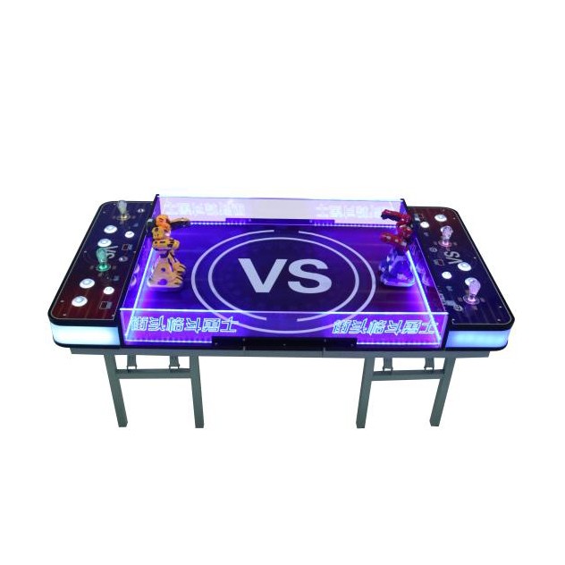 Fighting hero robot games four players fighting game coin operated arcade game machine