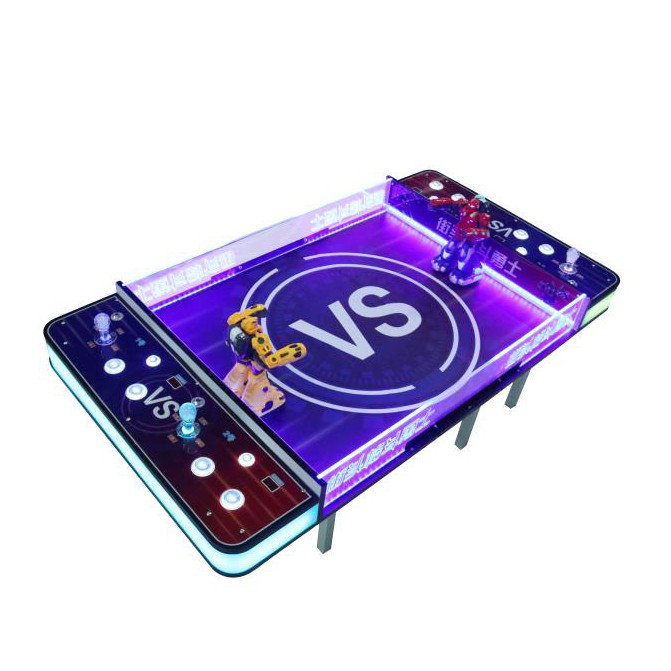 Fighting hero robot games four players fighting game coin operated arcade game machine