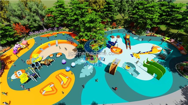 Amusement park of outdoor scenic spot