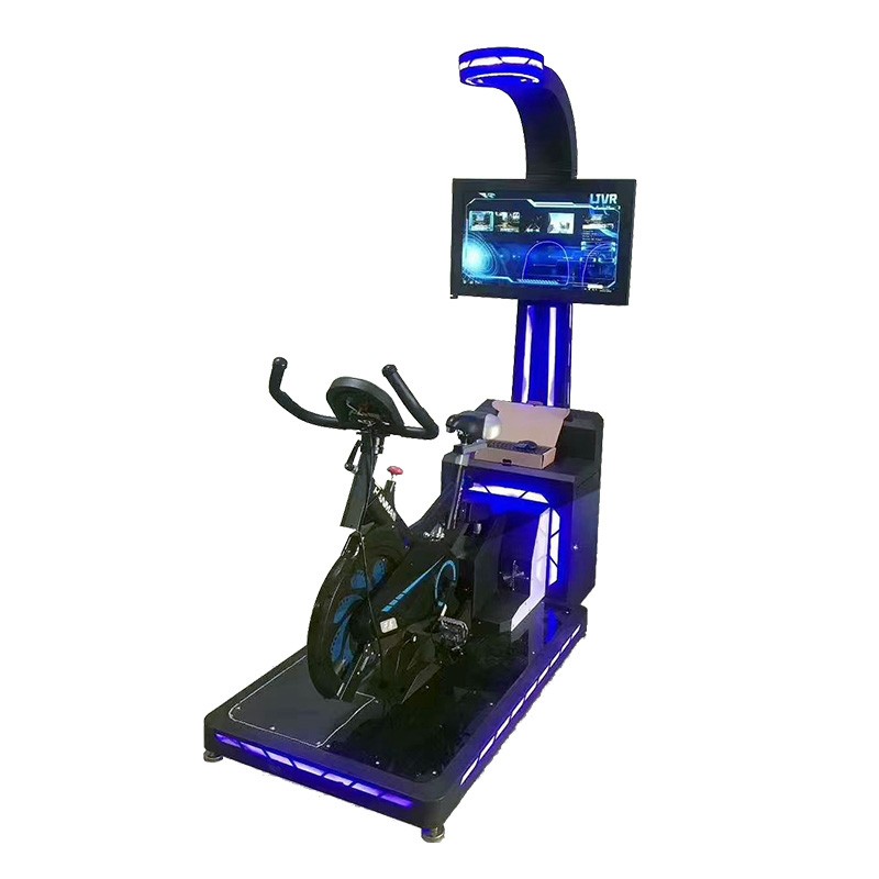 VR somatosensory bicycle riding interactive bicycle entertainment