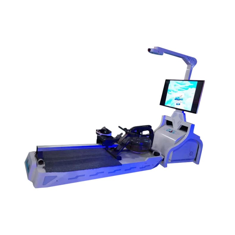 VR single rowing Somatosensory game machine