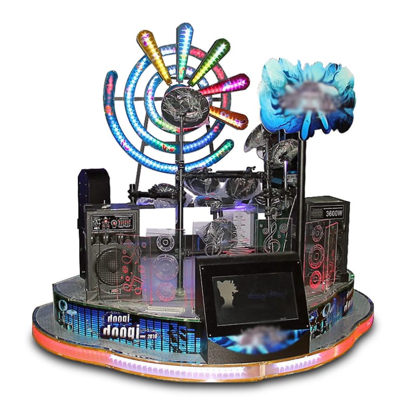 Electronic jazz drum stage version