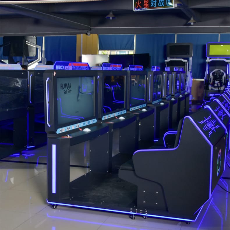 Playing the Union's self-service 2 person amusement equipment