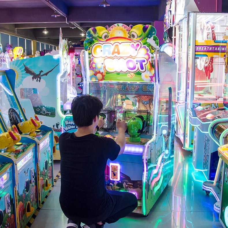 Crazy Shooting 2 Double Shooting Game Machine